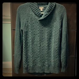 Boys XL (16) Heather Gray Sweater